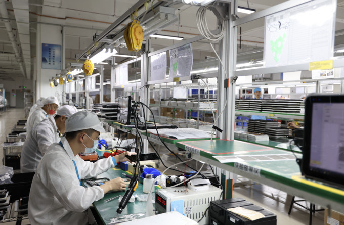 Shenzhen Emdoor Information Co., Ltd linea di produzione del fabbricante